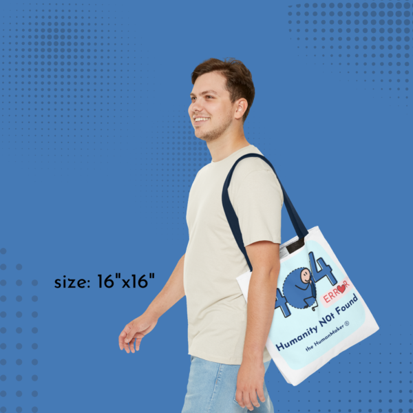 Tote Bag Humanity Not Found (with Kai) - Image 5