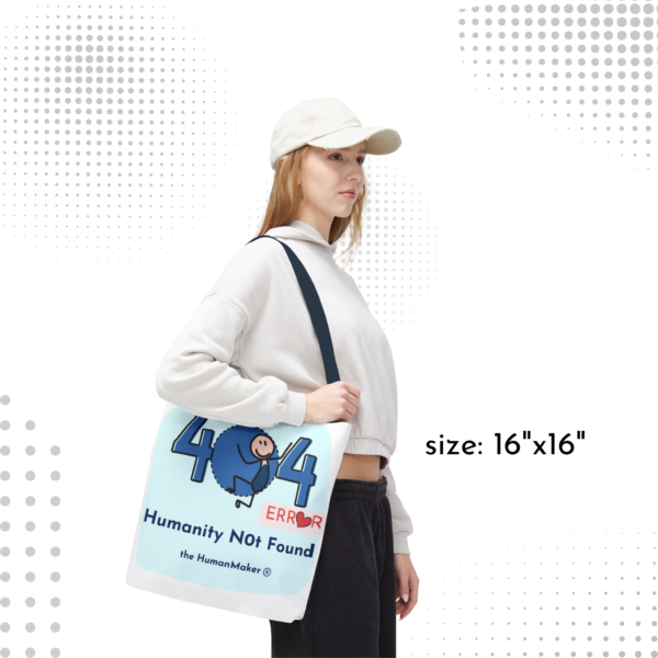 Tote Bag Humanity Not Found (with Kai) - Image 6