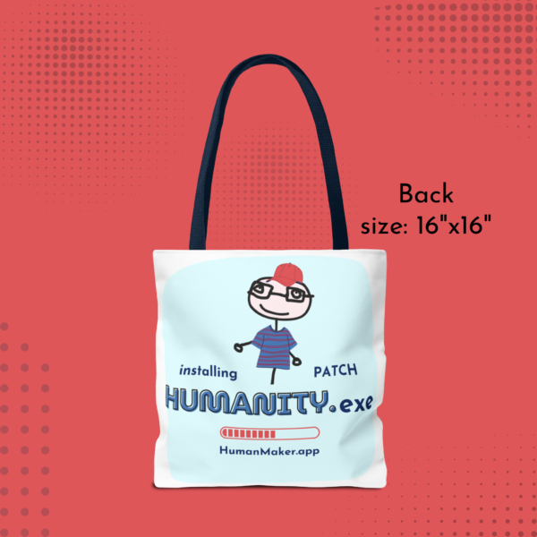 Tote Bag Humanity Not Found (with Kai) - Image 3