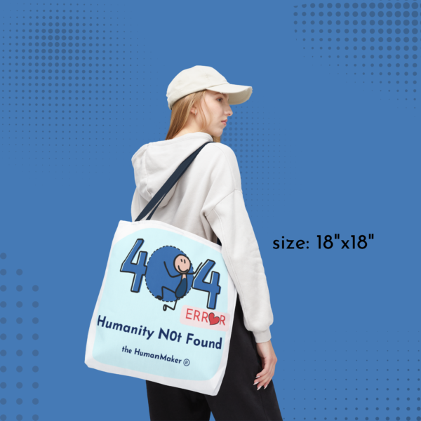 Tote Bag Humanity Not Found (with Kai) - Image 8
