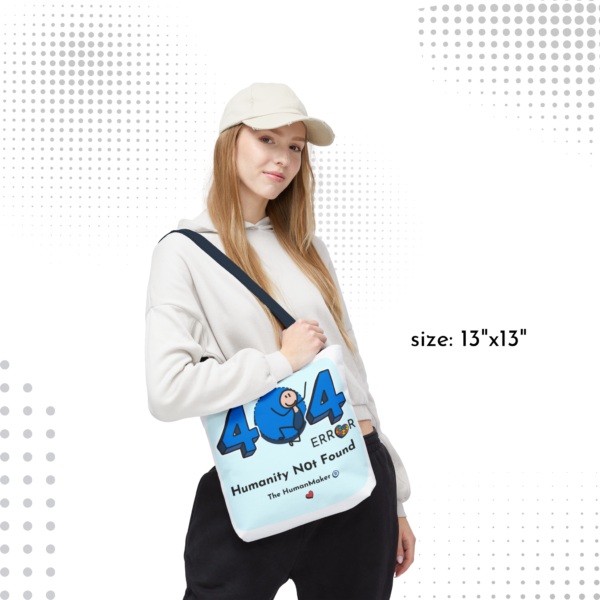Tote Bag 3D Design Humanity Not Found (with Rowan) - Image 4